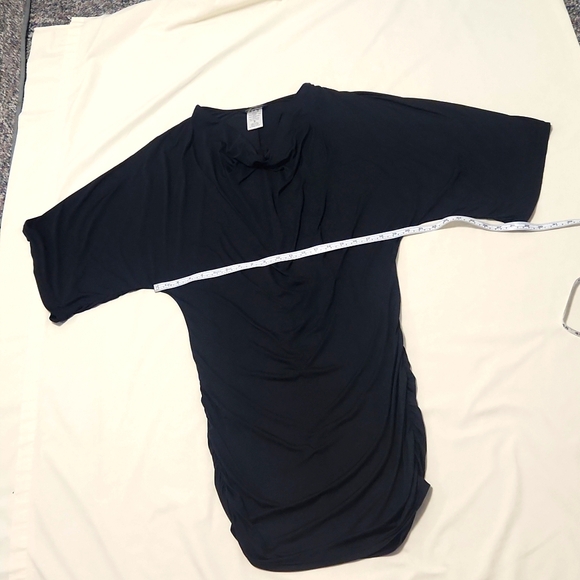 Women's Carmen Marcvalvo Resort Wear Dress Small Black - Picture 4 of 7